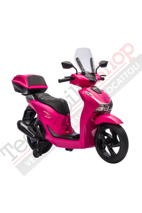 Moto Elettrica per Bambini Honda SH125 -Rosa