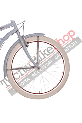 Bici  Cruiser MBM HONOLULU DONNA Ruota 26"-Celeste