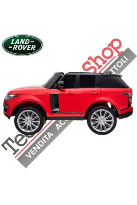 Auto Elettrica Per Bambini Land Rover - Range Rover Sport HSE 2 Posti-Rosso - Seconda Scelta