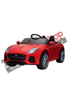 Auto Elettrica per Bambini Jaguar F-TYPE SVR 12V - Sedile in Pelle -