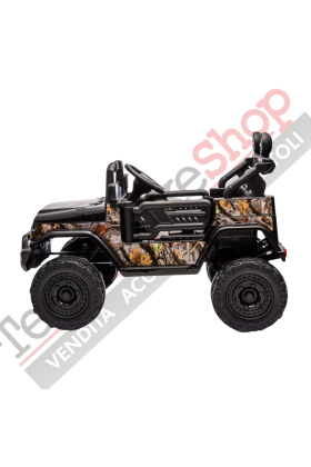 Auto Macchina Elettrica per Bambini Toyota Fj Cruiser Ride-on 12V-Nero