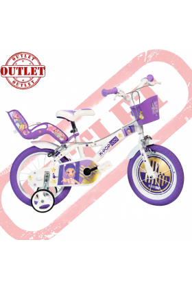 Bici Bambina Dino Bike K-Pop Idol 16" - Seconda Scelta