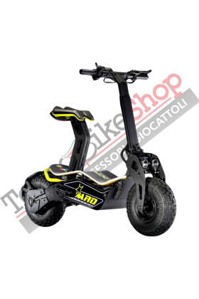 Veicolo Elettrico New LEM MAD Litio 1900W 48V Trasmissione HUB Motor Velocifero (Targabile) - Giallo