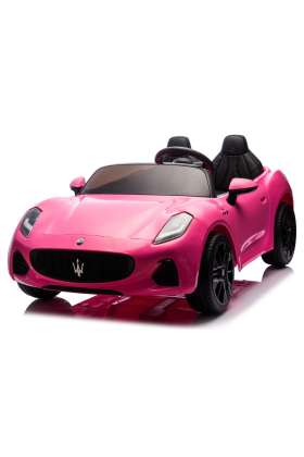 Auto Elettrica Per Bambini Maserati Folgore 12V-Rosa