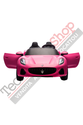 Auto Elettrica Per Bambini Maserati Folgore 12V-Rosa