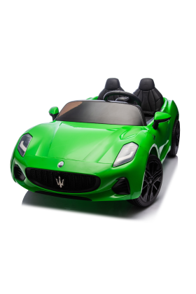 Auto Elettrica Per Bambini Maserati Folgore 12V-Verde