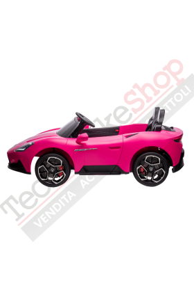 Auto Elettrica Per Bambini Maserati MC20 Full Optional 12V-Rosa