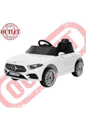 Auto Elettrica per Bambini Mercedes CLS 350 Amg 12V (Seconda Scelta)-Bianco
