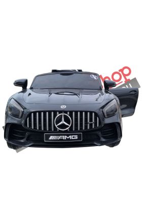 Auto Elettrica Per Bambini Mercedes GTR GT-R AMG 12V - Small-Nero