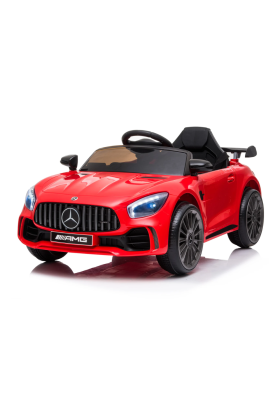 Auto Elettrica Per Bambini Mercedes GTR GT-R AMG 12V - Small-Rosso