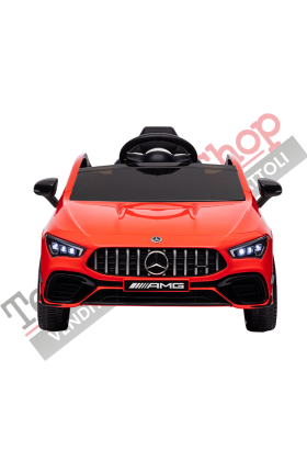 Auto Elettrica per Bambini Mercedes CLA 45 AMG 12V-Rosso