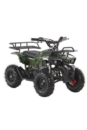 Miniquad ATV KXD Mini Hunter M8ES Ruota 6"-Verde