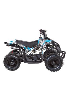 Miniquad ATV KXD REPTY M3ES Ruota 6"-Azzurro