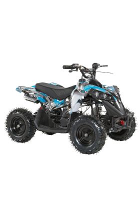 Miniquad ATV KXD REPTY M3ES Ruota 6"-Azzurro