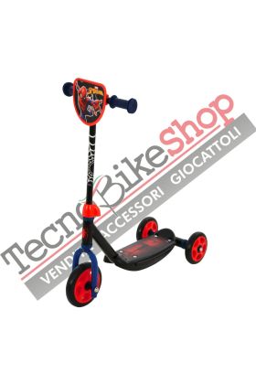 Monopattino per Bambini in Acciaio 3 Ruote Marvel Spiderman