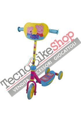 Monopattino per Bambini in Acciaio 3 Ruote PEPPA PIG