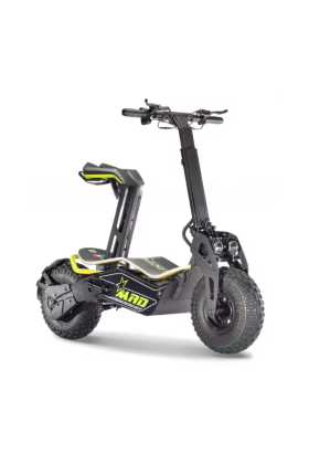 Veicolo Elettrico New LEM MAD Litio 1900W 48V Trasmissione HUB Motor Velocifero (Targabile) - Giallo