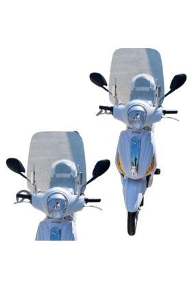 Parabrezza Paravento Anteriore per Bici Scooter Elettrico Z-Tech ZT-09 - Vitale NJT-007 - SKY