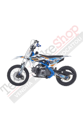 Pitbike a benzina Z-Tech ZTX 24 110 cc-Blu