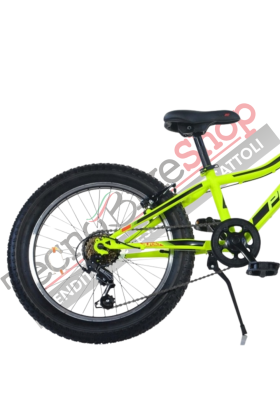 Bicicletta Bambino Aurelia MTB FAT420 Plus Sport Dino Bikes - 20" 6 Velocità -Giallo