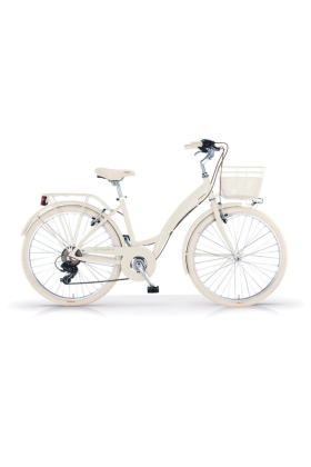 Bicicletta MBM UNISEX  Primavera  26'' 6v-Avorio