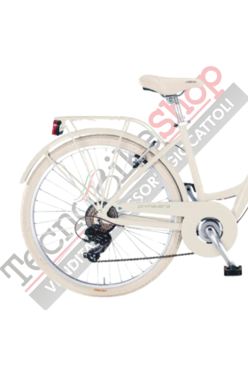 Bicicletta MBM UNISEX  Primavera  26'' 6v-Avorio