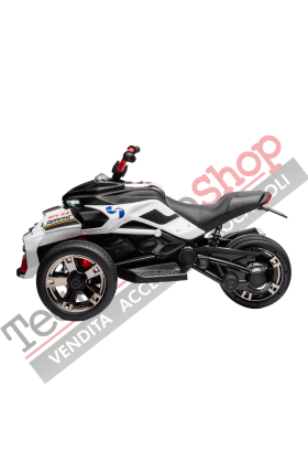 Quad Elettrico per Bambini ATV 3.0 12V-Bianco