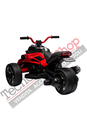 Quad Elettrico per Bambini ATV 3.0 12V-Rosso