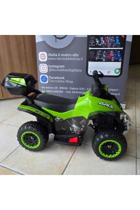 Quad Espositivo Per Bambini ATV Mini Quad Deluxe 6V - Verde