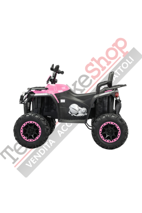 Quad Medio per Bambini 12V 7Ah-Rosa