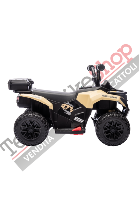 Quad Elettrico Per Bambini  Mini Quad Safari 6V-Beige