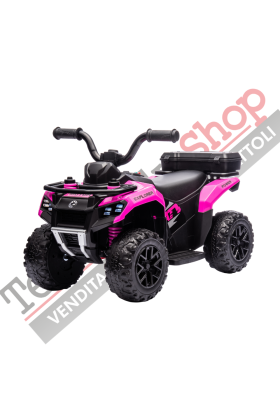 Quad Elettrico Per Bambini  Mini Quad Safari 6V-Rosa
