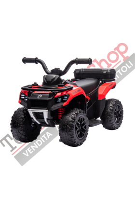 Quad Elettrico Per Bambini  Mini Quad Safari 6V-Rosso