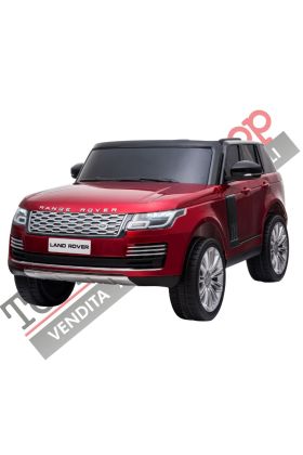 Auto Elettrica Per Bambini Land Rover Range Rover Sport HSE 2 Posti -  Verniciata-Rosso