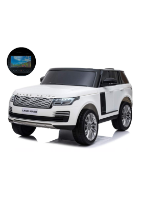 Auto Elettrica Per Bambini Land Rover Range Rover Full Optional -Bianco