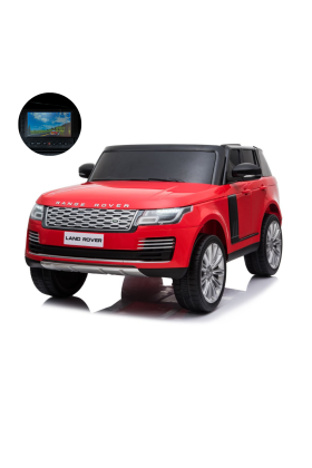 Auto Elettrica Per Bambini Land Rover Range Rover Full Optional-Rosso