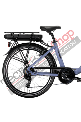 Bicicletta Elettrica A Pedalata Assistita MBM Rhea 26"-Blu