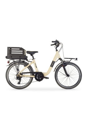 Bicicletta Elettrica A Pedalata Assistita MBM Rhea 24"-Beige