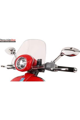 Moto elettrica per Bambini Piaggio Vespa 946 12V con Parabrezza-Rosso