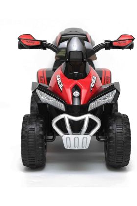 Quad Elettrico Per Bambini  Tecnobike Shop  ATV Mini Quad Deluxe 6V (Seconda scelta)-Rosso