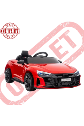 Auto Elettrica per Bambini Audi RS eTron GT 12V -Rosso - Seconda Scelta