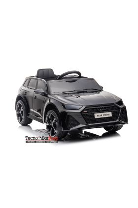 Auto Macchina Elettrica Per Bambini Audi RS6 12V-Nero