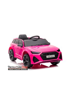 Auto Macchina Elettrica Per Bambini Audi RS6 12V-Rosa