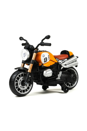 Moto Elettrica Bambini Scrambler 12V 7Ah-Giallo