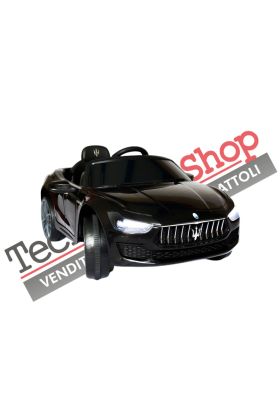 Auto Elettrica Per Bambini MASERATI GHIBLI 12V-Nero
