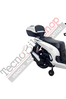 Moto Elettrica per Bambini Honda SH350i 12V-Bianco