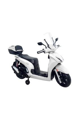 Moto Elettrica per Bambini Honda SH350i 12V-Bianco