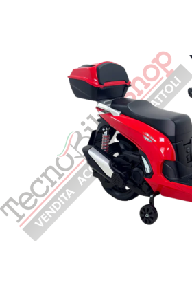 Moto Elettrica per Bambini Honda SH350i 12V-Rosso