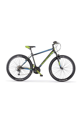 Bici Uomo MTB MBM District 24" con Cambio 18 Velocità-Verde