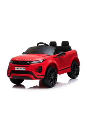 Auto Elettrica Macchina per Bambini LAND ROVER EVOQUE 12V con Monitor 4" Lettore Mp3 -Rosso